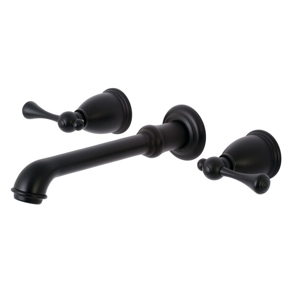 English Country KS7120BL Two-Handle Wall Mount Bathroom Faucet KS7120BL - main